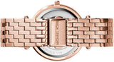 Buy Shop Michael Kors Darci Red DIal Rose Gold Stainless Steel Strap Watch for Women - MK3378 USA Online