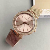 Buy Shop Michael Kors Darci Rose Gold Dial Rose Gold Mesh Bracelet Watch for Women - MK3369 USA Online