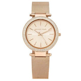 Buy Shop Michael Kors Darci Rose Gold Dial Rose Gold Mesh Bracelet Watch for Women - MK3369 USA Online