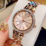 Buy Shop Michael Kors Darci Rose Gold Dial Rose Gold Stainless Steel Strap Watch for Women - MK3366 USA Online