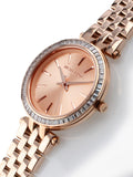Buy Shop Michael Kors Darci Rose Gold Dial Rose Gold Stainless Steel Strap Watch for Women - MK3366 USA Online