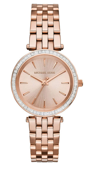 Buy Shop Michael Kors Darci Rose Gold Dial Rose Gold Stainless Steel Strap Watch for Women - MK3366 USA Online