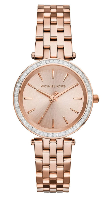 Buy Shop Michael Kors Darci Rose Gold Dial Rose Gold Stainless Steel Strap Watch for Women - MK3366 USA Online