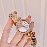 Buy Shop Michael Kors Darci Rose Gold Dial Rose Gold Steel Strap Watch for Women - MK3431 USA Online