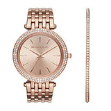 Buy Shop Michael Kors Darci Rose Gold Dial Rose Gold Steel Strap Watch for Women - MK3431 USA Online