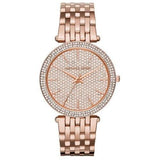 Buy Shop Michael Kors Darci Rose Gold Dial Rose Gold Steel Strap Watch for Women - MK3431 USA Online