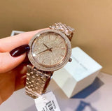 Buy Shop Michael Kors Darci Rose Gold Dial Rose Gold Steel Strap Watch for Women - MK3439 USA Online
