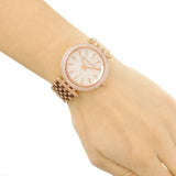 Buy Shop Michael Kors Darci Rose Gold Dial Rose Gold Steel Strap Watch for Women - MK3439 USA Online