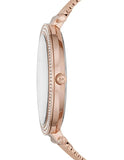 Buy Shop Michael Kors Darci Rose Gold Dial Rose Gold Steel Strap Watch for Women - MK3439 USA Online