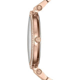 Buy Shop Michael Kors Darci Rose Gold Dial Rose Gold Steel Strap Watch for Women - MK3439 USA Online