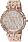Buy Shop Michael Kors Darci Rose Gold Dial Rose Gold Steel Strap Watch for Women - MK3439 USA Online
