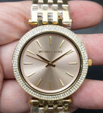 Buy Shop Michael Kors Darci Rose Gold Dial Rose Gold Steel Strap Watch for Women - MK3507 USA Online