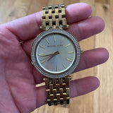 Buy Shop Michael Kors Darci Rose Gold Dial Rose Gold Steel Strap Watch for Women - MK3507 USA Online