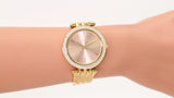 Buy Shop Michael Kors Darci Rose Gold Dial Rose Gold Steel Strap Watch for Women - MK3507 USA Online