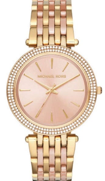 Buy Shop Michael Kors Darci Rose Gold Dial Rose Gold Steel Strap Watch for Women - MK3507 USA Online