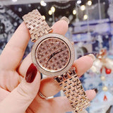 Buy Shop Michael Kors Darci Rose Gold Dial Steel Strap Watch for Women - MK3399 USA Online