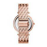 Buy Shop Michael Kors Darci Rose Gold Dial Steel Strap Watch for Women - MK3399 USA Online