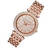 Buy Shop Michael Kors Darci Rose Gold Dial Steel Strap Watch for Women - MK3399 USA Online