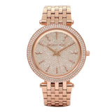Buy Shop Michael Kors Darci Rose Gold Dial Steel Strap Watch for Women - MK3399 USA Online