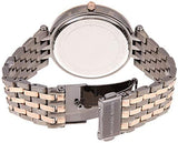 Buy Shop Michael Kors Darci Rose Gold Dial Two Tone Steel Strap Watch for Women - MK3726 USA Online
