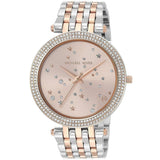 Buy Shop Michael Kors Darci Rose Gold Dial Two Tone Steel Strap Watch for Women - MK3726 USA Online