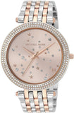 Buy Shop Michael Kors Darci Rose Gold Dial Two Tone Steel Strap Watch for Women - MK3726 USA Online