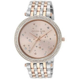 Buy Shop Michael Kors Darci Rose Gold Dial Two Tone Steel Strap Watch for Women - MK3726 USA Online
