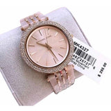 Buy Shop Michael Kors Darci Rose Gold Dial Two Tone Steel Strap Watch for Women - MK4327 USA Online