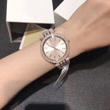 Buy Shop Michael Kors Darci Rose Gold Dial Two Tone Steel Strap Watch for Women - MK4327 USA Online