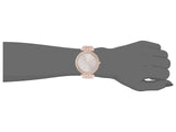 Buy Shop Michael Kors Darci Rose Gold Dial Two Tone Steel Strap Watch for Women - MK4327 USA Online