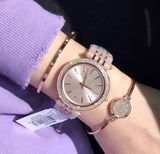 Buy Shop Michael Kors Darci Rose Gold Dial Two Tone Steel Strap Watch for Women - MK4327 USA Online