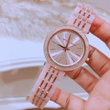Buy Shop Michael Kors Darci Rose Gold Dial Two Tone Steel Strap Watch for Women - MK4327 USA Online