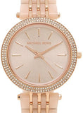 Buy Shop Michael Kors Darci Rose Gold Dial Two Tone Steel Strap Watch for Women - MK4327 USA Online