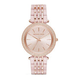Buy Shop Michael Kors Darci Rose Gold Dial Two Tone Steel Strap Watch for Women - MK4327 USA Online