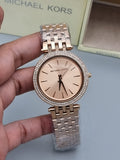 Buy Shop Michael Kors Darci Rose Gold Dial with Diamonds Rose Gold Stainless Steel Strap Watch for Women - MK3192 USA Online