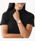 Buy Shop Michael Kors Darci Rose Gold Dial with Diamonds Rose Gold Stainless Steel Strap Watch for Women - MK3192 USA Online