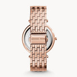 Buy Shop Michael Kors Darci Rose Gold Dial with Diamonds Rose Gold Stainless Steel Strap Watch for Women - MK3192 USA Online