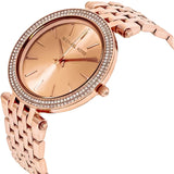 Buy Shop Michael Kors Darci Rose Gold Dial with Diamonds Rose Gold Stainless Steel Strap Watch for Women - MK3192 USA Online