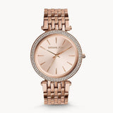 Buy Shop Michael Kors Darci Rose Gold Dial with Diamonds Rose Gold Stainless Steel Strap Watch for Women - MK3192 USA Online