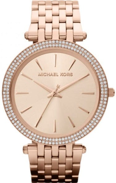 Buy Shop Michael Kors Darci Rose Gold Dial with Diamonds Rose Gold Stainless Steel Strap Watch for Women - MK3192 USA Online