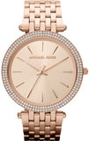 Buy Shop Michael Kors Darci Rose Gold Dial with Diamonds Rose Gold Stainless Steel Strap Watch for Women - MK3192 USA Online