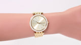 Buy Shop Michael Kors Darci Silver Dial Gold Stainless Steel Strap Watch for Women - MK3191 USA Online