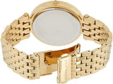 Buy Shop Michael Kors Darci Silver Dial Gold Stainless Steel Strap Watch for Women - MK3191 USA Online