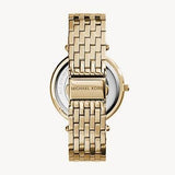 Buy Shop Michael Kors Darci Silver Dial Gold Stainless Steel Strap Watch for Women - MK3191 USA Online