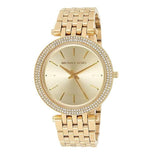Buy Shop Michael Kors Darci Silver Dial Gold Stainless Steel Strap Watch for Women - MK3191 USA Online