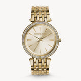 Buy Shop Michael Kors Darci Silver Dial Gold Stainless Steel Strap Watch for Women - MK3191 USA Online