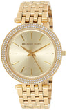 Buy Shop Michael Kors Darci Silver Dial Gold Stainless Steel Strap Watch for Women - MK3191 USA Online