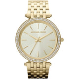 Buy Shop Michael Kors Darci Silver Dial Gold Stainless Steel Strap Watch for Women - MK3191 USA Online
