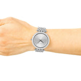 Buy Shop Michael Kors Darci Silver Dial Silver Mesh Bracelet Watch for Women - MK3367 USA Online