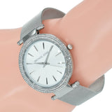 Buy Shop Michael Kors Darci Silver Dial Silver Mesh Bracelet Watch for Women - MK3367 USA Online